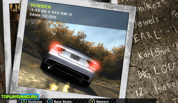 Need for Speed Most Wanted для Windows 10, 11, 7, 8, XP, Vista